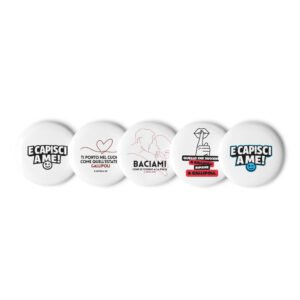 Set di spille - Design E capisci a me