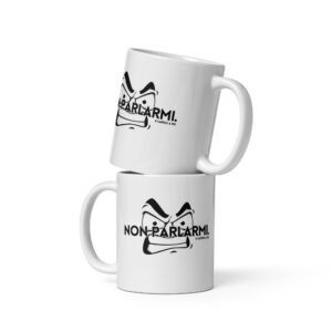 Tazza bianca lucida - Non parlarmi